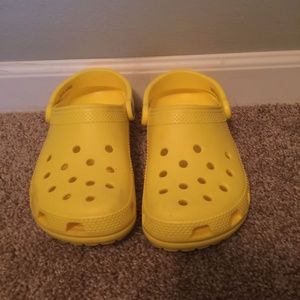 Yellow Crocs